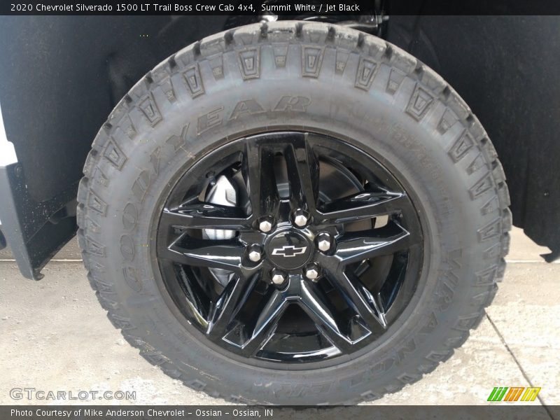 Summit White / Jet Black 2020 Chevrolet Silverado 1500 LT Trail Boss Crew Cab 4x4