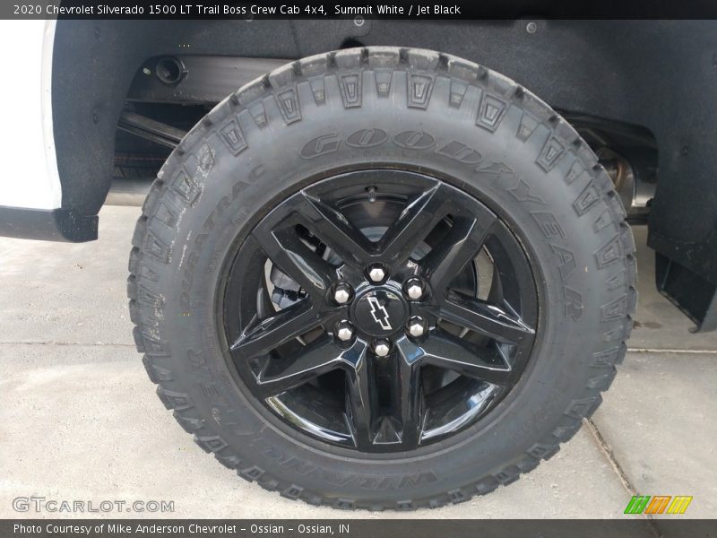 Summit White / Jet Black 2020 Chevrolet Silverado 1500 LT Trail Boss Crew Cab 4x4