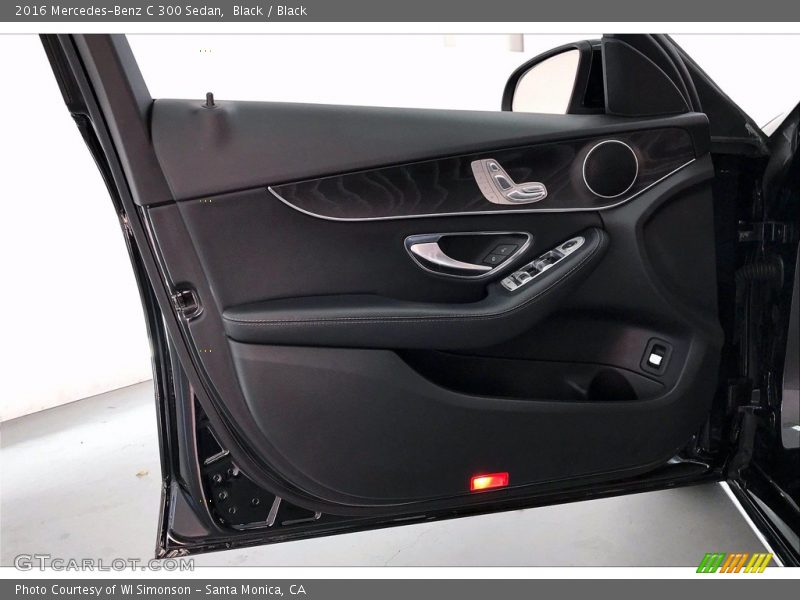 Black / Black 2016 Mercedes-Benz C 300 Sedan