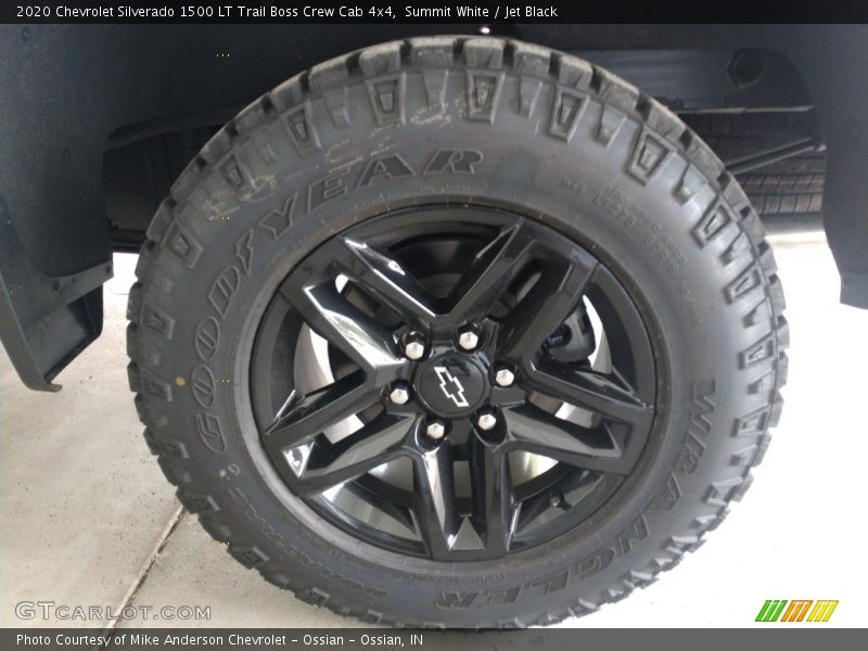 Summit White / Jet Black 2020 Chevrolet Silverado 1500 LT Trail Boss Crew Cab 4x4