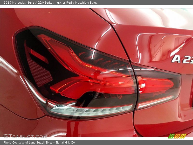Jupiter Red / Macchiato Beige 2019 Mercedes-Benz A 220 Sedan