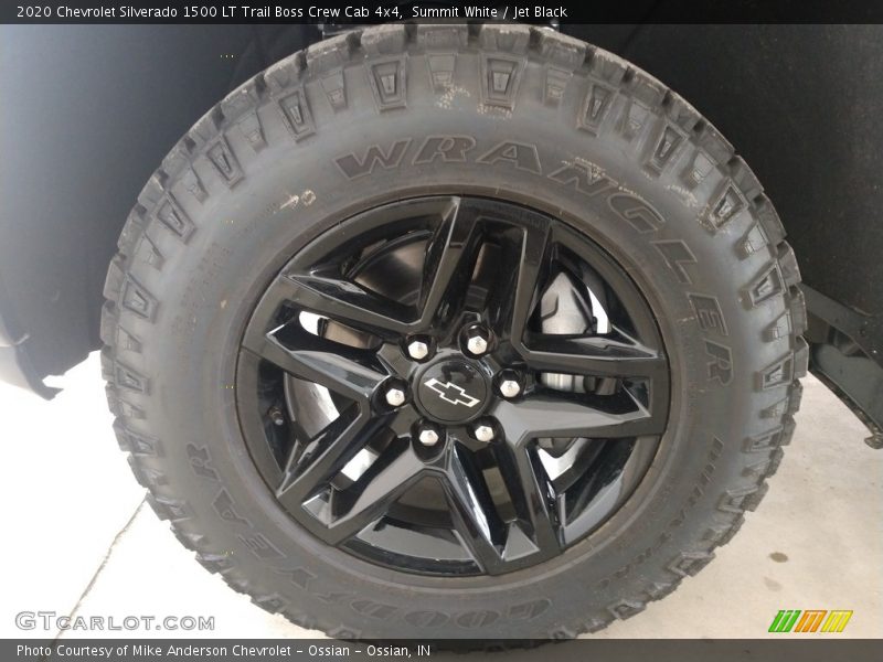 Summit White / Jet Black 2020 Chevrolet Silverado 1500 LT Trail Boss Crew Cab 4x4
