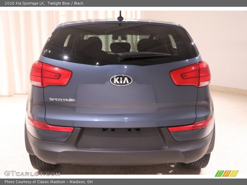 Twilight Blue / Black 2016 Kia Sportage LX