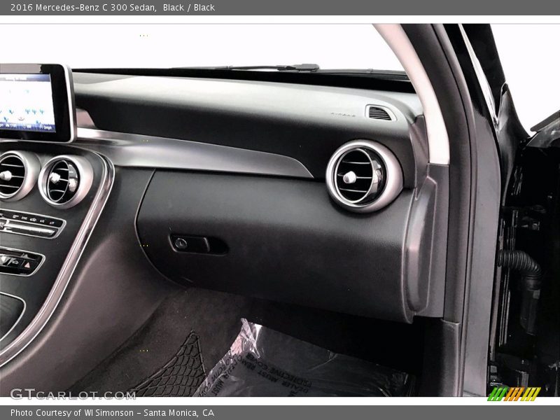 Black / Black 2016 Mercedes-Benz C 300 Sedan