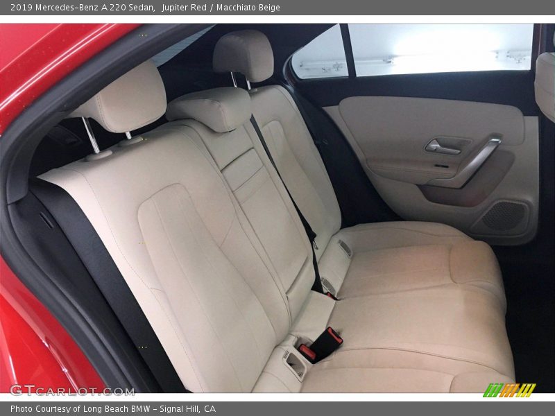 Rear Seat of 2019 A 220 Sedan