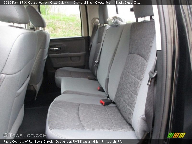 Rear Seat of 2020 1500 Classic Warlock Quad Cab 4x4