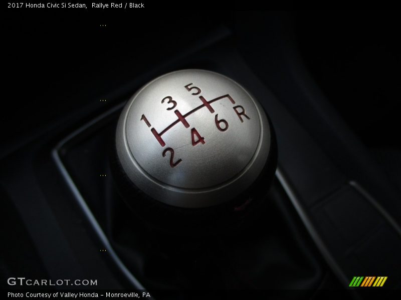  2017 Civic Si Sedan 6 Speed Manual Shifter