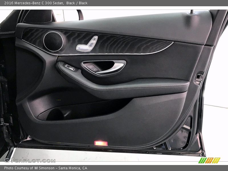 Black / Black 2016 Mercedes-Benz C 300 Sedan