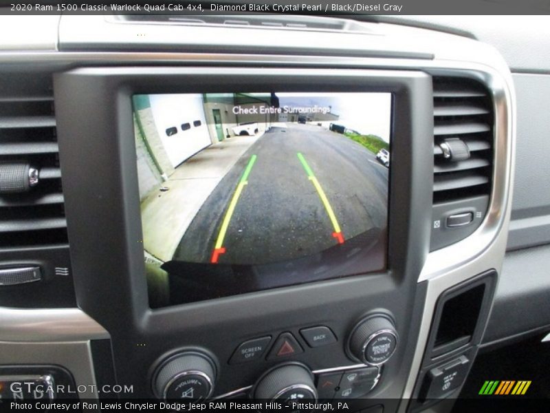 Diamond Black Crystal Pearl / Black/Diesel Gray 2020 Ram 1500 Classic Warlock Quad Cab 4x4