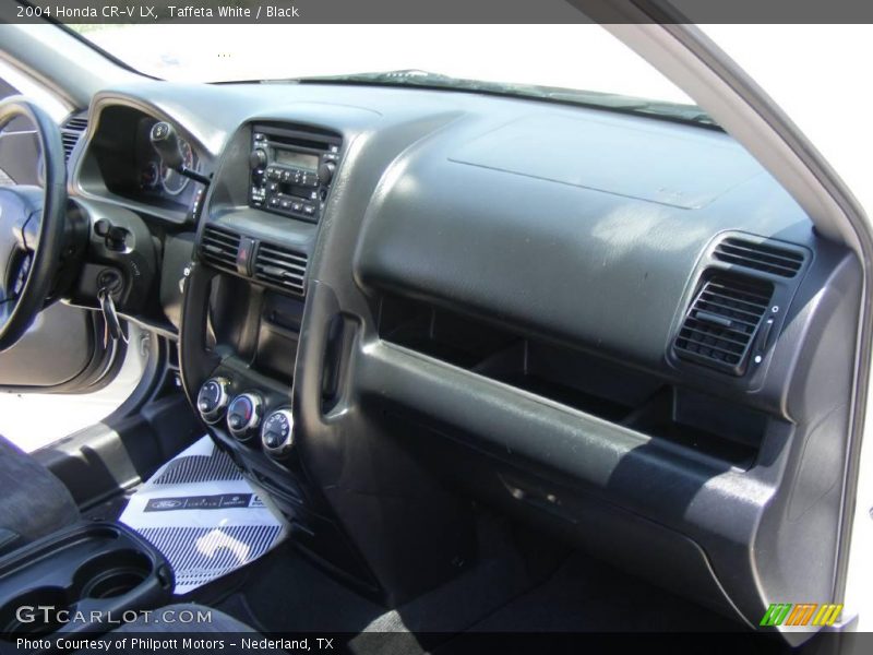 Taffeta White / Black 2004 Honda CR-V LX