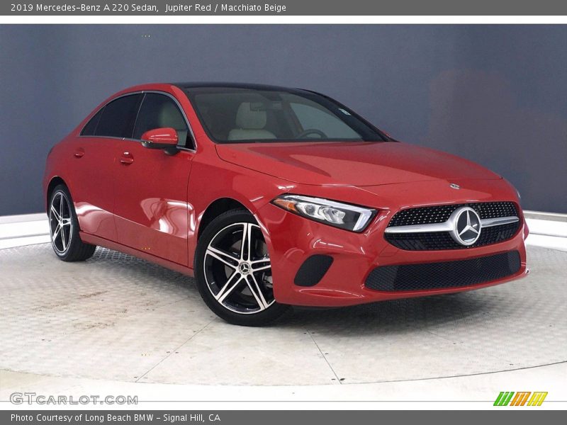 Front 3/4 View of 2019 A 220 Sedan