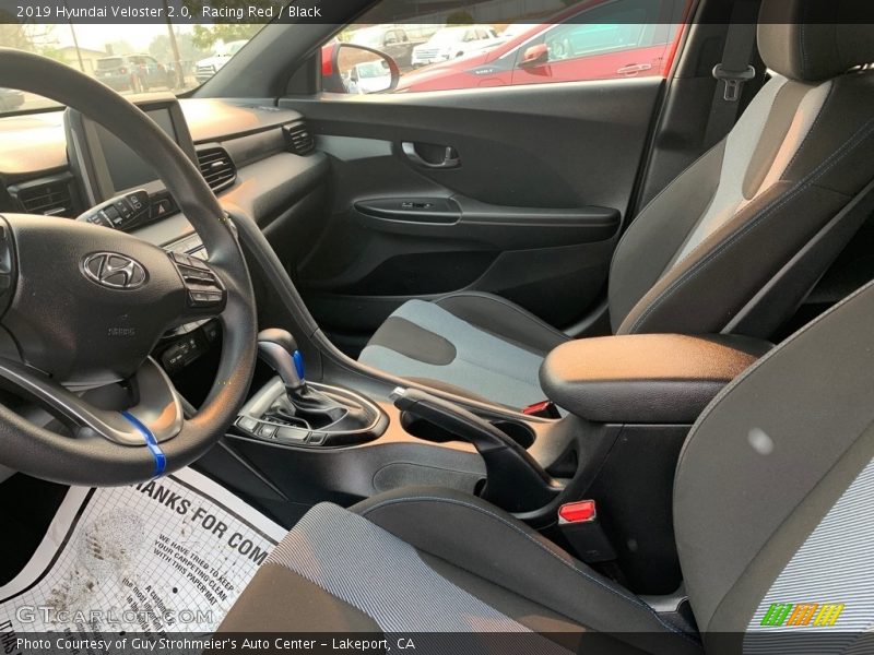 Racing Red / Black 2019 Hyundai Veloster 2.0