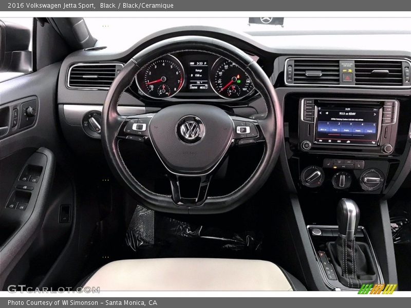 Dashboard of 2016 Jetta Sport