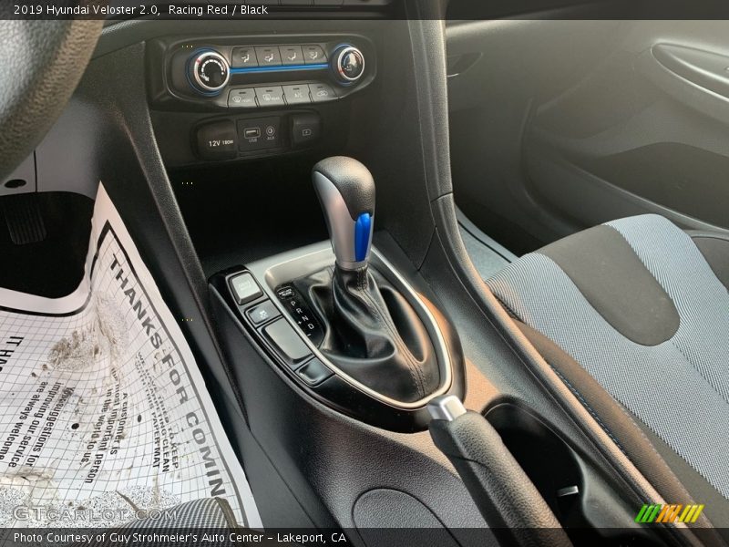  2019 Veloster 2.0 6 Speed Automatic Shifter