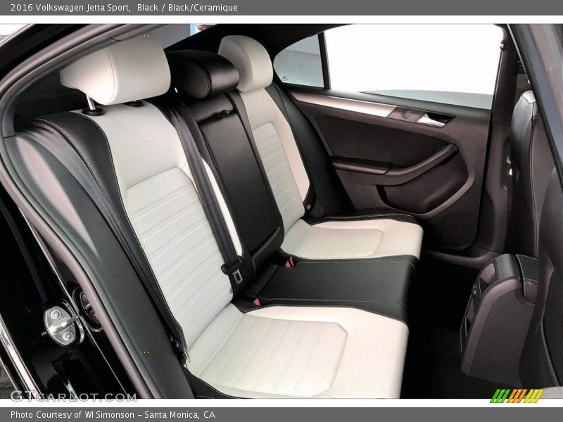 Rear Seat of 2016 Jetta Sport