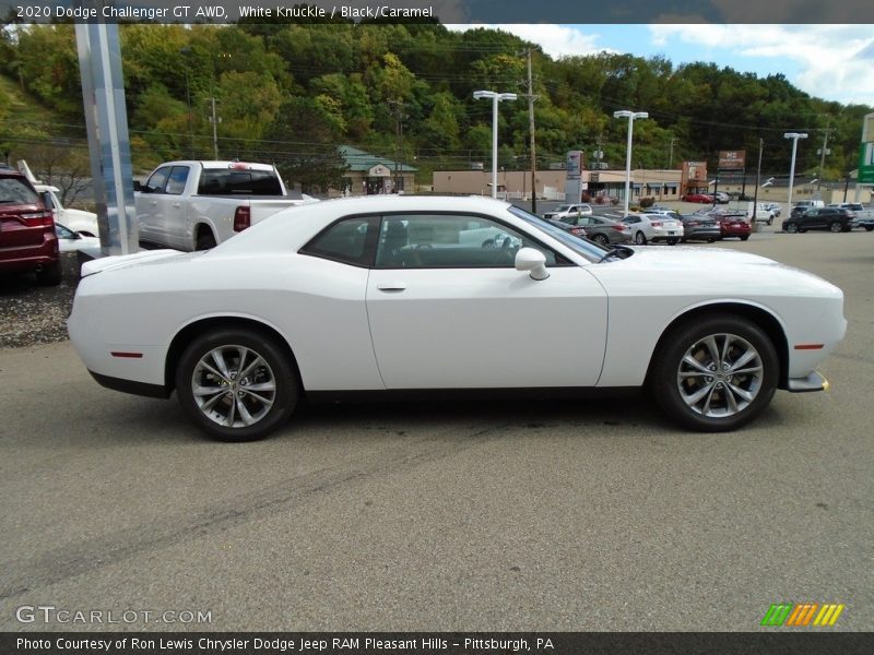 White Knuckle / Black/Caramel 2020 Dodge Challenger GT AWD