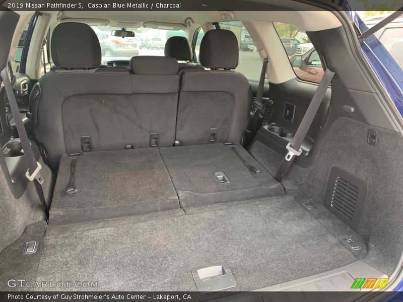 Caspian Blue Metallic / Charcoal 2019 Nissan Pathfinder S