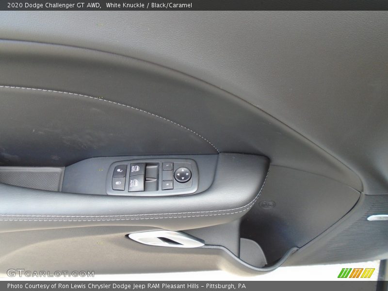 White Knuckle / Black/Caramel 2020 Dodge Challenger GT AWD