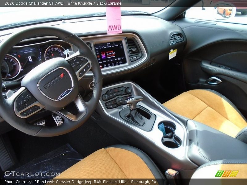  2020 Challenger GT AWD Black/Caramel Interior