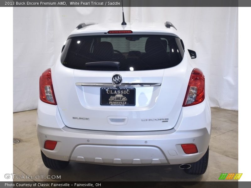 White Pearl Tricoat / Saddle 2013 Buick Encore Premium AWD