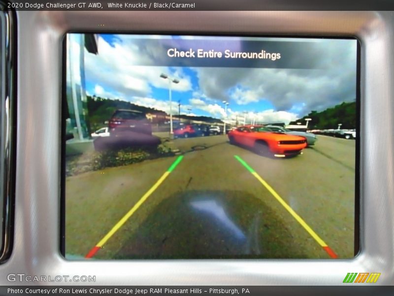 White Knuckle / Black/Caramel 2020 Dodge Challenger GT AWD
