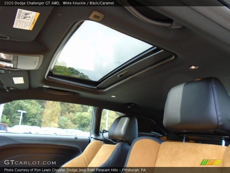 Sunroof of 2020 Challenger GT AWD