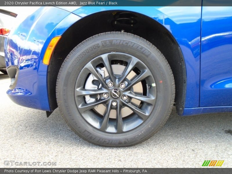 Jazz Blue Pearl / Black 2020 Chrysler Pacifica Launch Edition AWD