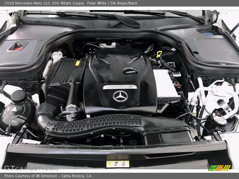  2018 GLC 300 4Matic Coupe Engine - 2.0 Liter Turbocharged DOHC 16-Valve VVT 4 Cylinder
