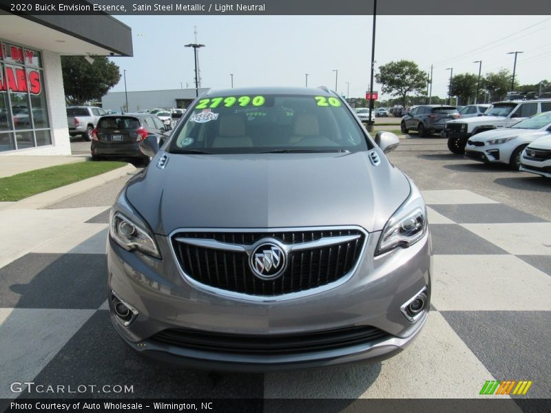Satin Steel Metallic / Light Neutral 2020 Buick Envision Essence