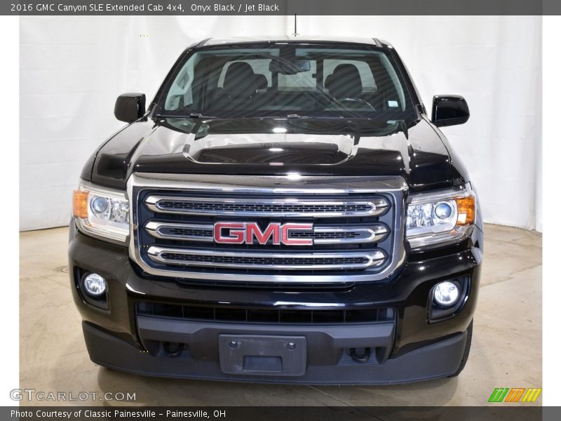 Onyx Black / Jet Black 2016 GMC Canyon SLE Extended Cab 4x4