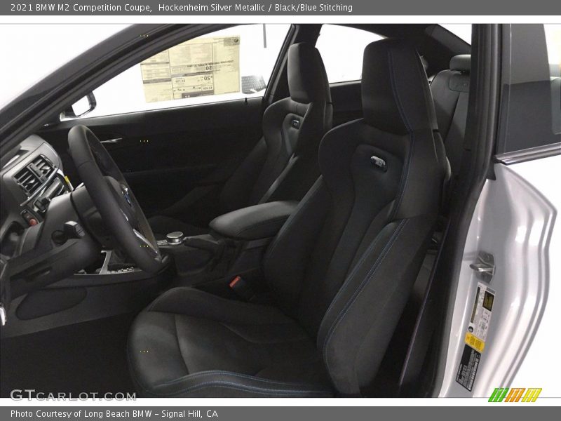 Front Seat of 2021 M2 Competition Coupe
