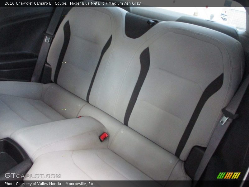 Hyper Blue Metallic / Medium Ash Gray 2016 Chevrolet Camaro LT Coupe