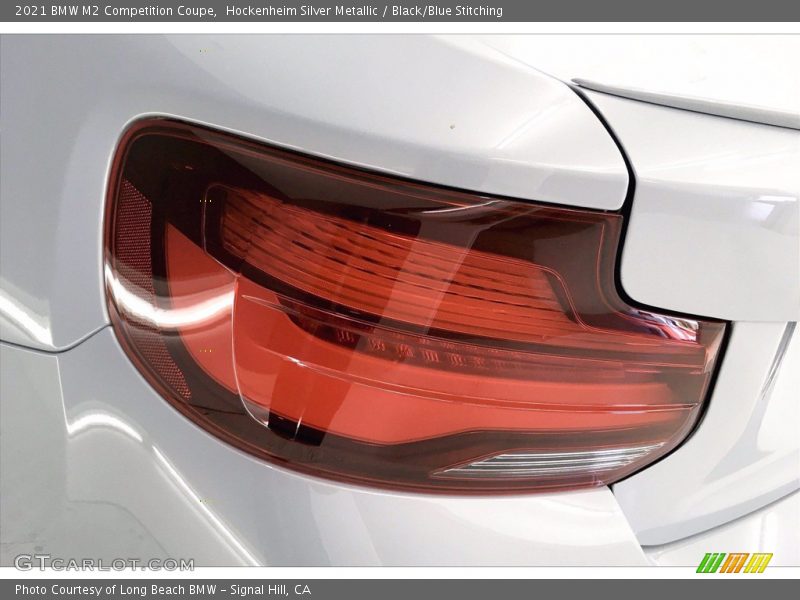 Hockenheim Silver Metallic / Black/Blue Stitching 2021 BMW M2 Competition Coupe