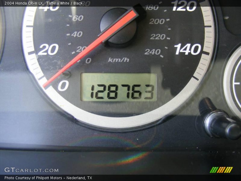 Taffeta White / Black 2004 Honda CR-V LX