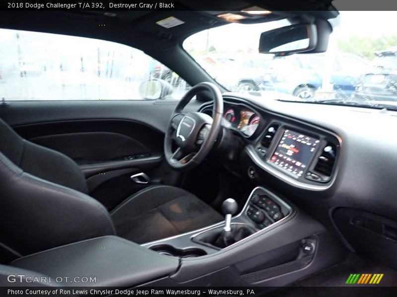 Destroyer Gray / Black 2018 Dodge Challenger T/A 392