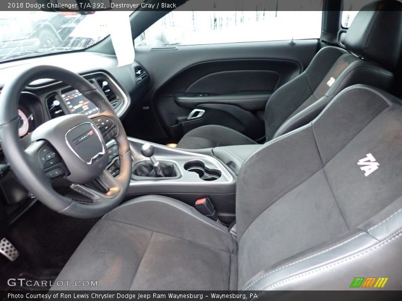 Destroyer Gray / Black 2018 Dodge Challenger T/A 392