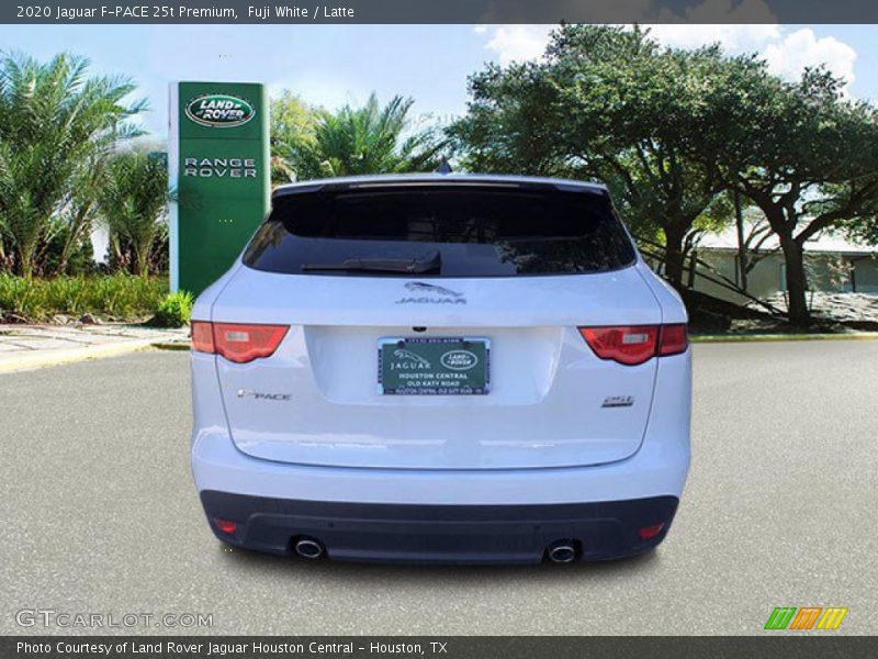 Fuji White / Latte 2020 Jaguar F-PACE 25t Premium