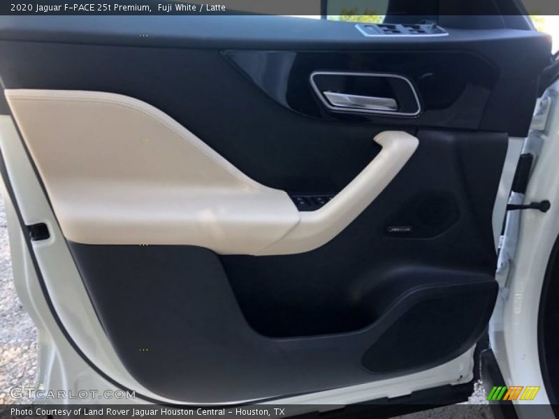 Fuji White / Latte 2020 Jaguar F-PACE 25t Premium