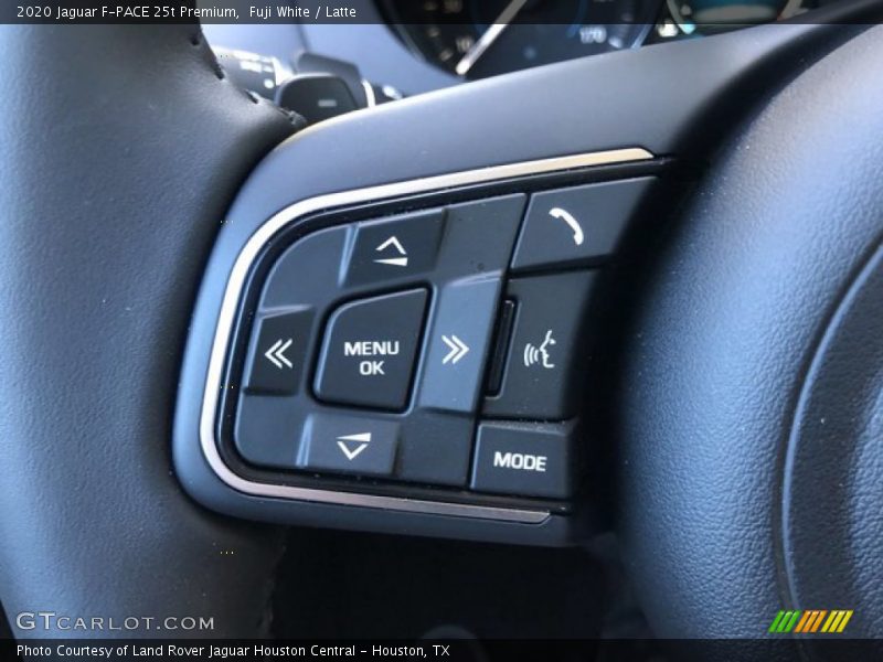 Fuji White / Latte 2020 Jaguar F-PACE 25t Premium
