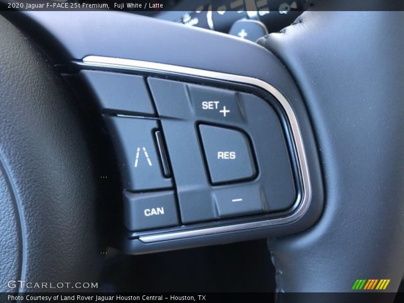 Fuji White / Latte 2020 Jaguar F-PACE 25t Premium