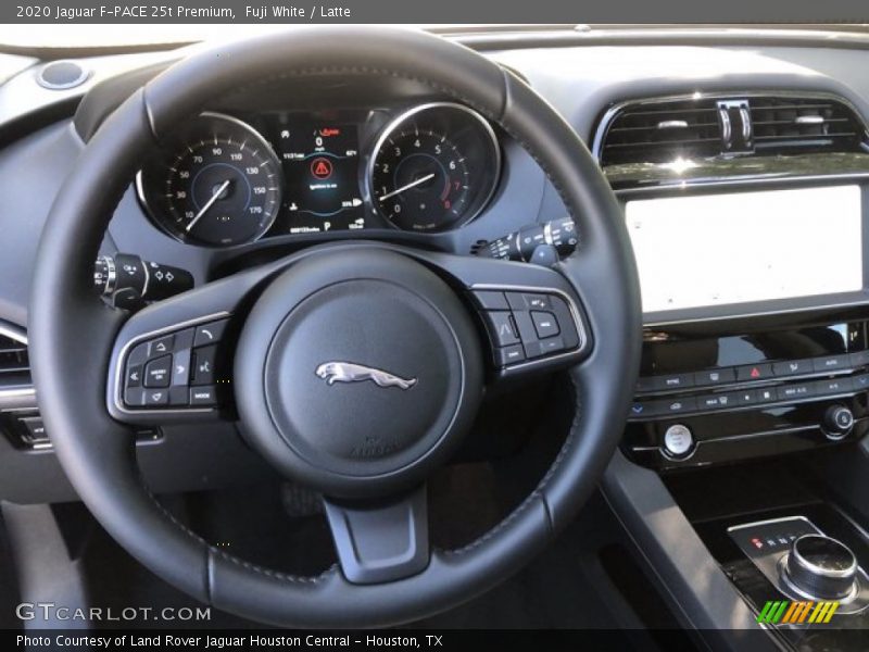 Fuji White / Latte 2020 Jaguar F-PACE 25t Premium