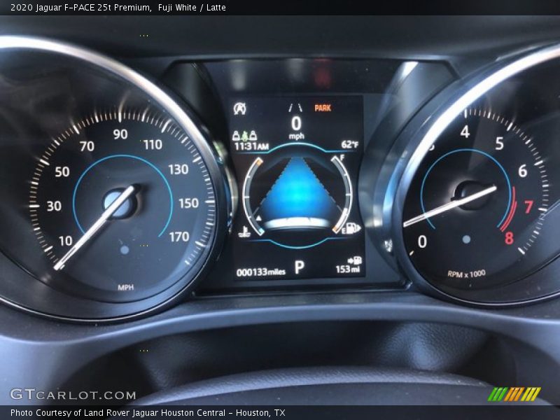 Fuji White / Latte 2020 Jaguar F-PACE 25t Premium