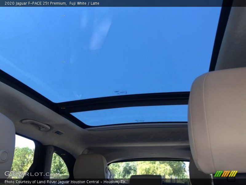Fuji White / Latte 2020 Jaguar F-PACE 25t Premium