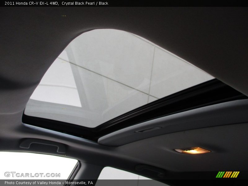 Crystal Black Pearl / Black 2011 Honda CR-V EX-L 4WD