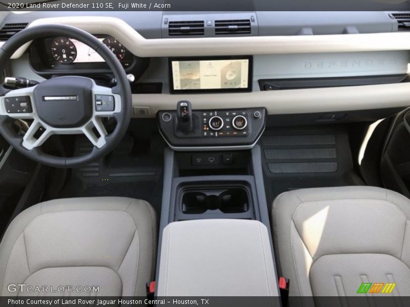 Dashboard of 2020 Defender 110 SE