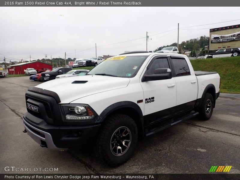Front 3/4 View of 2016 1500 Rebel Crew Cab 4x4