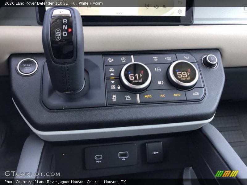  2020 Defender 110 SE 8 Speed Automatic Shifter
