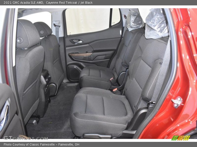 Rear Seat of 2021 Acadia SLE AWD