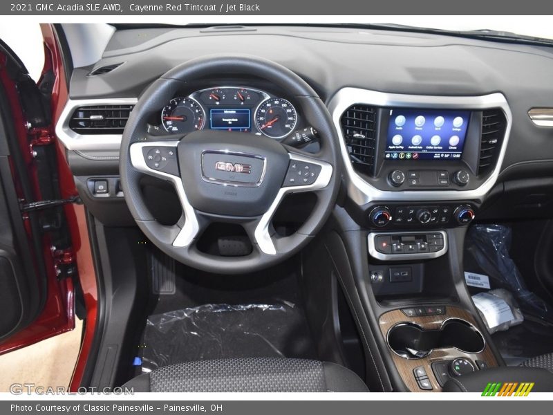 Dashboard of 2021 Acadia SLE AWD
