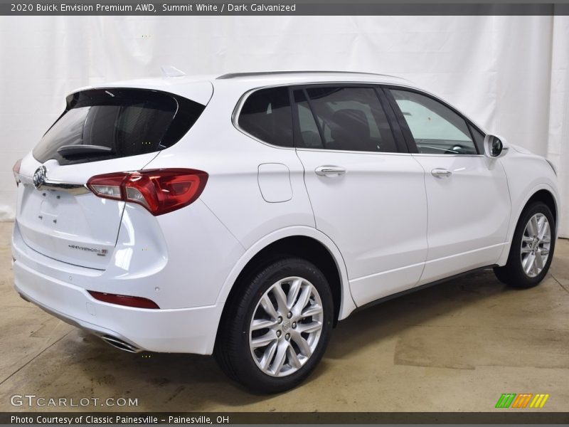 Summit White / Dark Galvanized 2020 Buick Envision Premium AWD